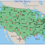 Usa Natural Resources Map Map Of Europe