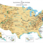 Western Us National Parks Map