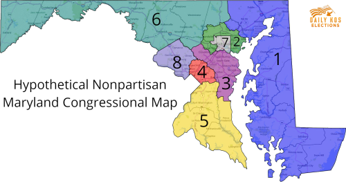 What Maryland Would Look Like If It Wasn t Gerrymandered Maryland