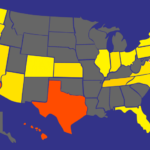 Where Have You Been In The US Create Your Own Visited States Heat Map