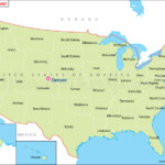 Where Is Denver CO Where Is Denver Located In The US Map