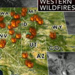 Wildfires Burning In 11 Western States CBS News